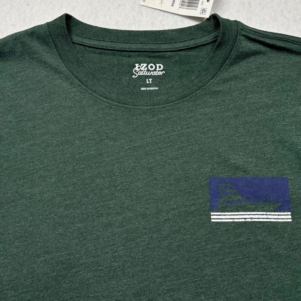 Izod Men's Green T-shirt